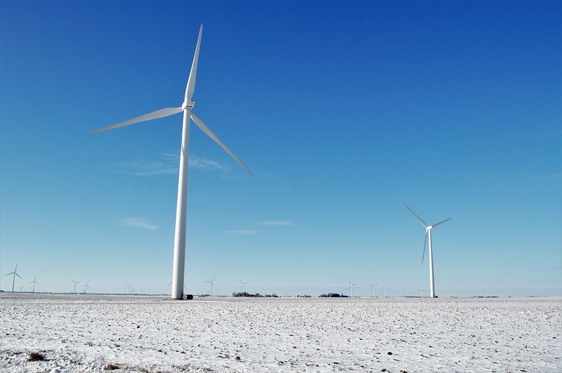 Vindmøller i Illinois. Foto: CC BY 2.0 Tom Shockey / Flickr