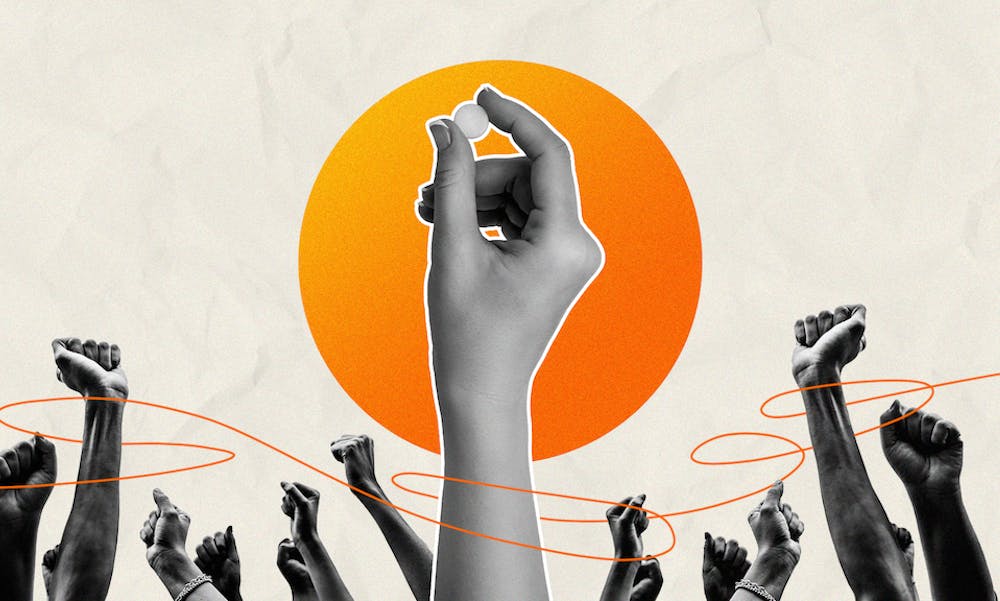 Jenter og kvinner i Argentina må ikke lenger til legen for å få resept på angrepillen, nå kan de kjøpes uten resept. Illustrasjon: Lauge Eilsøe-Madsen
